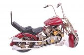 El Yapımı Metal Motosiklet Maketi - 3