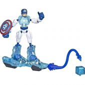 Hasbro F5868 Avengers Bend Flex Captain America Buz Görevi - 2