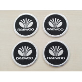 DAEWOO JANT GÖBEK ARMASI Alüminyum 6cm (Daewoo logo) DAEWOO jant göbeği - DAEWOO jant arması NO-2 - 1