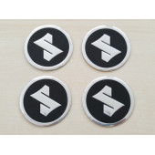 Suzuki Uyumlu JANT GÖBEK ARMASI Alüminyum 6cm (Suzuki logo) suzuki jant göbeği - suzuki jant arması thumbnail 1