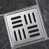 Sukar Line 9 10x10 Izgaralı Yer Süzgeci Ø50 Çap 1153-0011099-01 - 2
