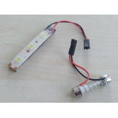 AYDINLATMA LEDİ 12V (5CM) (BEYAZ) SOFİT LED LAMBA, İÇ AYDINLATMA, TAVAN, BAGAJ LAMBASI - 2