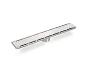 Sukar Line 6 Plain 50 cm Izgaralı Krom Duş Kanalı ve S Yalıtım Kiti1156-1035000-01 - 2