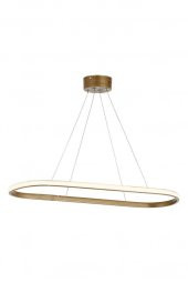 Eray Aydınlatma 2005-1 Eskitme Tekli Elips Led  Avize thumbnail 1