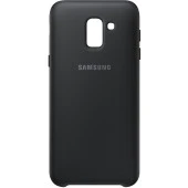 Samsung Galaxy J6 2018 Orjinal Dual Layer Sert Kılıf - Siyah thumbnail 3