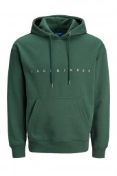 JACK JONES Erkek Kapüşonlu Sweatshirt 12176864 - 3