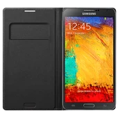 Samsung N9000 Galaxy Note 3 Flip Wallet Orjinal Kılıf - Siyah EF-WN900B - 5