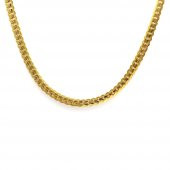 Nipora Gold Renk Çelik Kadın Snake Zincir - 1