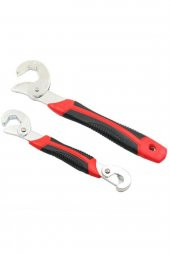 Çok Amaçlı Nano Grip Kurbağacık Akıllı Ingiliz Anahtarı Set 2li Set Kurbağacık Anahtarı - 8