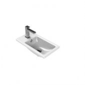 Turkuaz Cerastyle Mini Küçük Banyo,Karavan Lavabo 24x42 Cm - 2