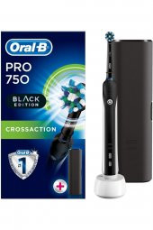 Oral-b Pro 750 Black Edition Şarj Edilebilir Diş Fırçası Cross Action Siyah - 2