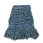 Cod-Ex Geniş Yedek Islak Mop Paspas Takımı - 5 ad 25 Cm. 500 Gr. Islak Mop + Mop Tutucu + Metal Vidalı Sap - 5