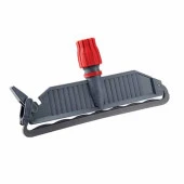 Geniş Yedek Islak Paspas Mop Takımı Seti - 3 Adet Geniş Islak Mop Başlığı  + Metal Sap + Mop Tutucu - 5