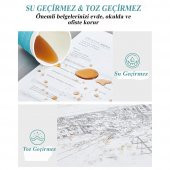 Poşet Dosya 25 Li A-4 Şeffaf Föy Dosya 1 Paket Artlantis Ofis Okul Kenarı Delikli Poşet Dosya 1 Paket - 7
