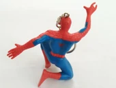 Spiderman Anahtarlık (Lisanslı) ELASTİK (Spiderman MASKOT) ÖRÜMCEK ADAM Asma Süs, OTO ANAHTARLIĞI - 2