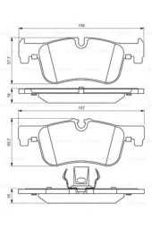 Bmw 118d 2012- Ön Balata Marka - 2
