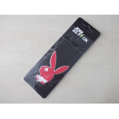 PLAYBOY LOGOSU 7x4,5cm KABARTMA SPORT ARMA KIRMIZI-BEYAZ (PLAYBOY ARMASI) PLAYBOY YAZISI - PLAYBOY LOGO - 1