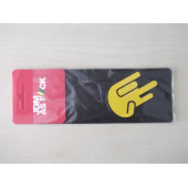 JDM EL LOGOSU 6,5x4cm KABARTMA SPORT ARMA SİYAH (JDM ARMASI) JDM YAZISI - JDM LOGO - 1