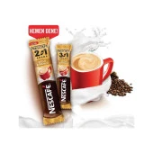 Nescafe 2si1 Arada Sütlü Köpüklü 10 Gram 48 Li Paket thumbnail 1
