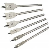 Yaprak Matkap Ucu Seti 6 Parça Tahta Ahşap Oyma Kelebek Set Ahşap Oyucu Set - 1