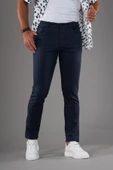 REGULAR FİT LİKRALI PAMUKLU ERKEK KOT PANTOLON - 6