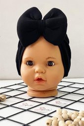 Kız Bebek Fiyonklu Bone 0-12 Ay - 4