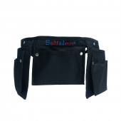 Self-Inn 3 Gözlü Bez Bel Çantası - 7