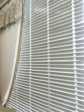 Jaluzi Perde Lake Polywood 50mm Ofis Modern Ve Tüm Mekanlar Için  Beyaz 200 x 150 - 4
