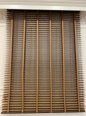 Jaluzi Perde Lake Polywood 50mm Ofis Modern Ve Tüm Mekanlar Için Kahverengi 200 x 100 - 2