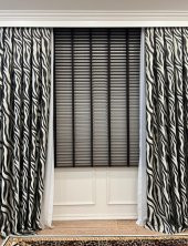 Jaluzi Perde Lake Polywood 50mm Ofis Modern Ve Tüm Mekanlar Için  Koyu Kahverengi 170 x 200 - 2