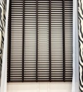 Jaluzi Perde Lake Polywood 50mm Ofis Modern Ve Tüm Mekanlar Için  Koyu Kahverengi 170 x 200 - 3