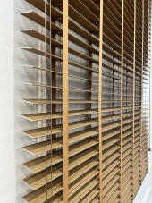 Jaluzi Perde Lake Polywood 50mm Ofis Modern Ve Tüm Mekanlar Için  Kahverengi 200 x 200 - 3