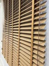 Jaluzi Perde Lake Polywood 50mm Ofis Modern Ve Tüm Mekanlar Için  Kahverengi 200 x 200 - 4