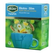 Akzer Açlık Otu Limonlu Karışık Bitki Çay 60x1.5gr - 1