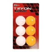 Tryon Masa Tenisi Topu 6 Lı Mtt-20 - 1