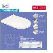 Nkp İnci Yavaş Kapanan Soft Close Amortisörlü Klozet Kapağı 0336 - 1