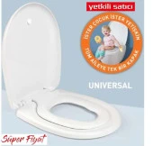 Nkp Üniversal Çocuk Adaptörlü & Yavaş Kapanan Klozet Kapağı - 1