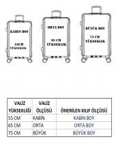 My Saraciye Valiz Kılıfı, Bavul Kılıfı - Mürdüm - 5