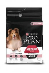 Proplan Pro Plan Medium Somonlu Hassas Yetişkin Köpek Maması 3kg - 1