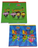 Temel Kral Şakir 4 Parça A4 Defter Seti - 1