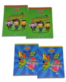 Temel Kral Şakir 4 Parça A5 Defter Seti - 1