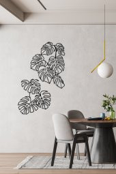 Yaprak Tablo, Yaprak Desenli Metal Tablo, Yaprak Metal Tablo, Metal Tablo, Dekoratif Tablo, Tablo - 4