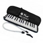 Siyah Melodika 32 Tuş Bez Çantalı 1 Adet Masis 32 Tuşlu Melodika - 1
