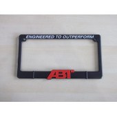 KARE PLAKALIK PLASTİK 31x16 CM (KIRMIZI AST LOGOLU) (KARE PLAKA) SPORT PLAKALIK - 1
