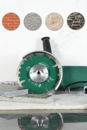 Rodex Kanallı Turbo Elmas Kesme Kesici Diski Mermer Tuğla 115 mm - 3