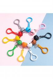 Hayal Sepeti Plastik Anahtarlık Kancası Büyük Boy Renkli (50 Adet) - 5