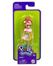 Polly Pocket ve Arkadaşları Serisi Lila Gökkuşağı Elbiseli GKL32 - 1