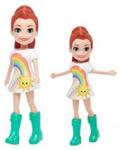 Polly Pocket ve Arkadaşları Serisi Lila Gökkuşağı Elbiseli GKL32 - 2