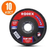 Rodex Avuç İçi Taşlama Flap Disk Zımpara 115 mm - 8
