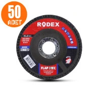 Rodex Avuç İçi Taşlama Flap Disk Zımpara 115 mm - 11